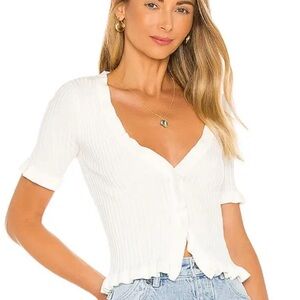 Lovers & Friends Carissa Ruffle Sweater